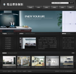 济南网站建设-整体厨房公司网站