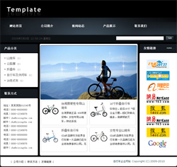 济南网站建设-自行车企业网站