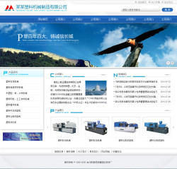 济南网站建设-注塑设备制造公司网站