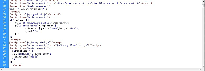 多个jquery发生冲突，以及jquery与其他JS冲突正确代码截图